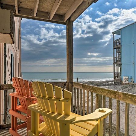 Oceanfront Topsail Beach Retreat - Steps To Shore! North Topsail Beach Exterior photo